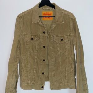 Levi’s Tan Corduroy Jacket (S)